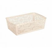 Корзина универсальная Econova Floral 300x195x95 мм Бытпласт 4312962