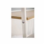 Стеллаж ЗМИ Скандинавия 24, СТСП24 Б, 4 полки, белый, 385х650х1470 см, стальной корпус