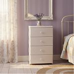 Комод четырехсекционный Альтернатива Флоран М6838, слоновая кость, 42.5х56х90.5 см