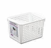 Корзина для хранения Violet Лофт белая 120х135х200 мм