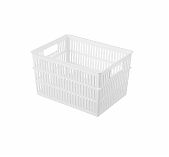 Корзина Econova Simplify, универсальная, белая, 108х136х184 мм, 2 л, 435250716