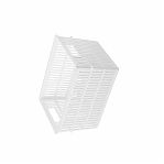 Корзина Econova Simplify, универсальная, белая, 108х136х184 мм, 2 л, 435250716