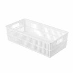 Корзина Econova Simplify, универсальная, белая, 78х140х274 мм, 2.5 л, 435250616 
