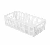 Корзина Econova Simplify, универсальная, белая, 78х140х274 мм, 2.5 л, 435250616 