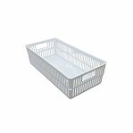 Корзина Econova Simplify, универсальная, белая, 78х140х274 мм, 2.5 л, 435250616 