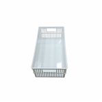 Корзина Econova Simplify, универсальная, белая, 78х140х274 мм, 2.5 л, 435250616 