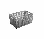 Корзина Econova Simplify, универсальная, серая, 138х184х274 мм, 6 л, 435250511