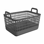 Корзина Econova Ково, универсальная, 210х224х320 мм, 12 л, серый, 435296111