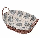 Корзина овальная Дерево Y6-2526, плетеная, с ручками, 80х210х300 мм