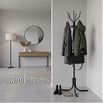 Вешалка напольная Nika Комфорт 4, ВК4/А, 4 крючка, медь, 60х60х180 см