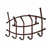 Вешалка настенная Nika Премиум, ВНП3/А, 5 крючков, медный антик, 8.5х30х44 см