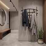 Вешалка настенная Nika Премиум, ВНП3/А, 5 крючков, медный антик, 8.5х30х44 см