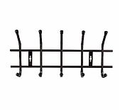 Вешалка настенная Рыжий Кот Gancio, 5 крючков, бронзовая, 9х23х51 см