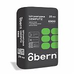 Штукатурка цементная Obern Cemputz E900, с фиброй, армирующие волокна, 25 кг