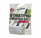 Штукатурная цементная смесь Masterklass М-150, цвет серый, 5 кг