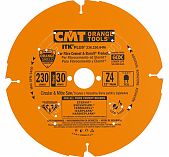 Диск пильный по дереву CMT 230x30x2,4/1,8 мм, Z4, 236.230.04M
