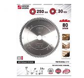 Диск пильный WOOD WORK 250*30*Z80 31.250.80