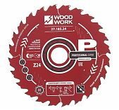 Диск пильный по дереву Woodwork 185х30хZ24, 27.185.24