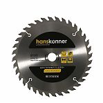 Диск пильный по дереву Hanskonner H9022-190-20/16-36T, 190х20/16 мм, 36 зубьев