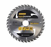 Диск пильный по дереву Hanskonner THIN KERF  H9022-190-30-36T, 190х30 мм, 36 зубьев