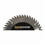 Диск пильный по дереву Hanskonner H9025-190-20/16-48T, 190х20/16 мм, 48 зубьев