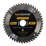 Диск пильный по дереву Hanskonner ArmorPiercing H9025-200-32/30-48T, 200х32/30 мм, 48 зубьев