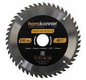 Диск пильный по дереву Hanskonner ArmorPiercing H9025-200-32/30-48T, 200х32/30 мм, 48 зубьев