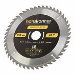 Диск пильный по дереву Hanskonner ArmorPiercing H9025-210-30-48T, 210х30 мм, 48 зубьев