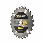 Диск пильный по дереву Hanskonner H9025-185-20/16-24, 185 мм, 20/16 мм, 24 зубья